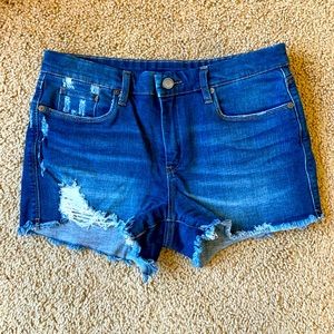 SALE Blank NYC Dark Denim Jean Short Cutoffs